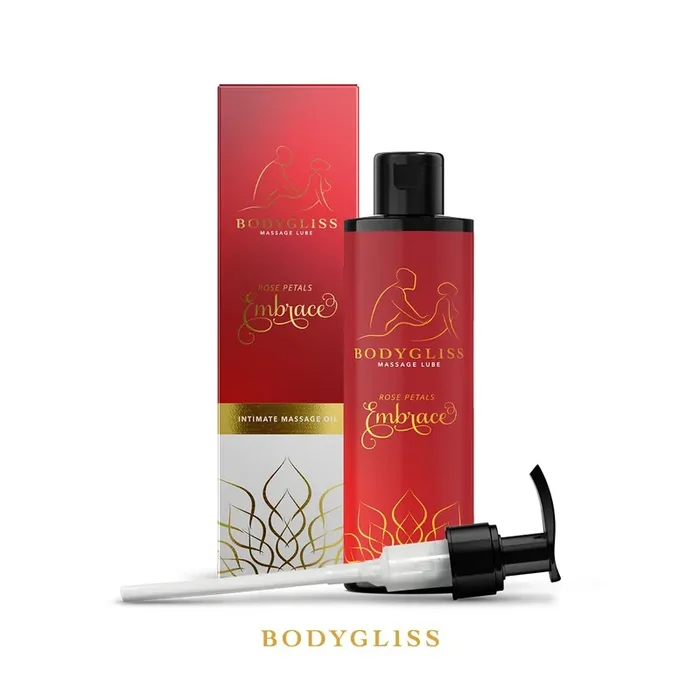 BodyGliss – Massageöl und Gleitmittel in 1 Rosenblüten -150 ml
