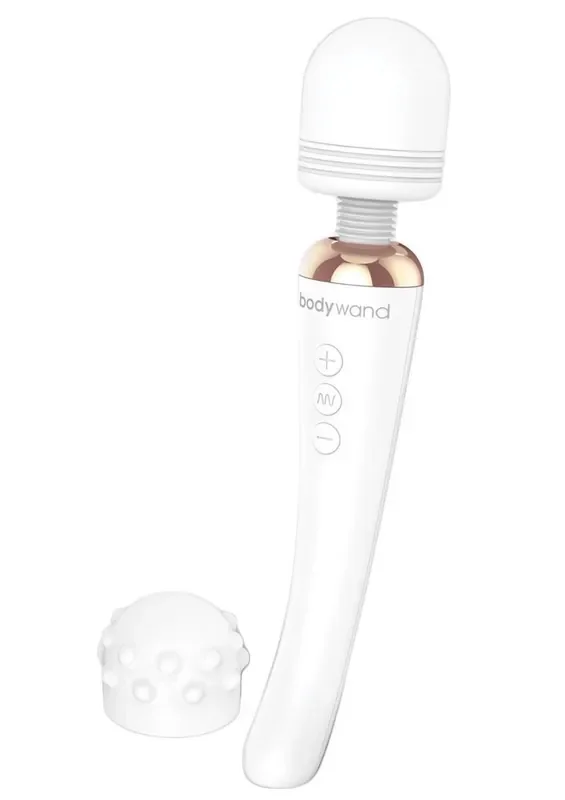 Bodywand Curve Wand Vibrator – Weiß