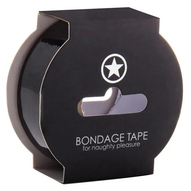 Bondage-Band 17m – 25mm Schwarz