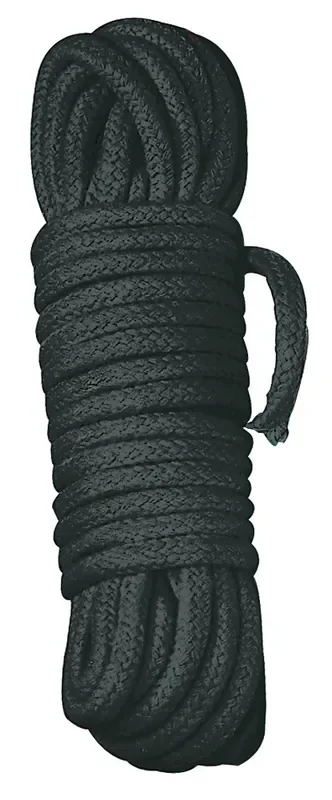 Bondage-Seil 7m schwarz