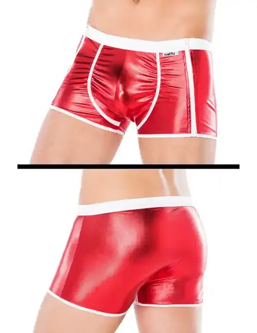 Boxershort MC/9053 rot/weiß