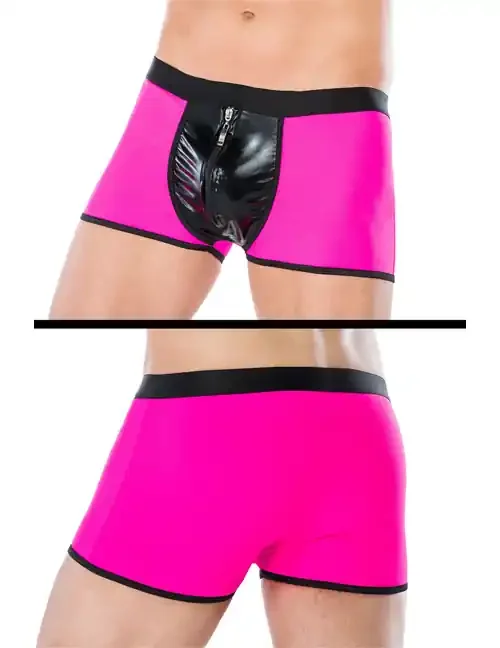 Boxershorts MC/9077 pink/schwarz