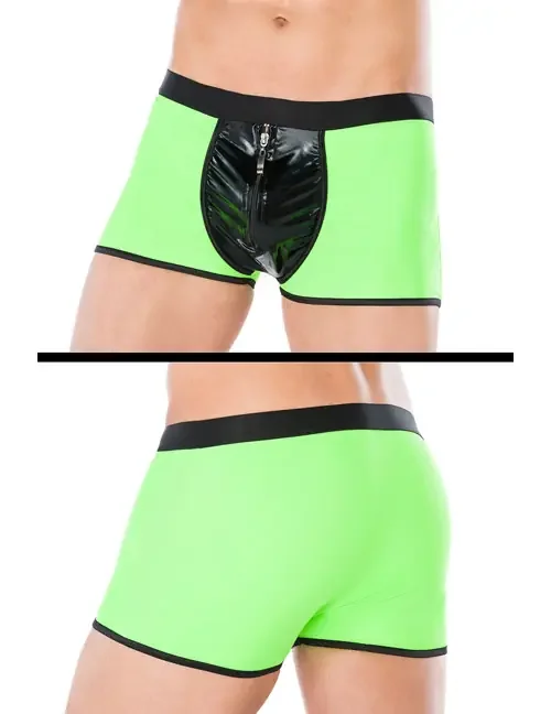 Boxershorts MC/9078 grün/schwarz