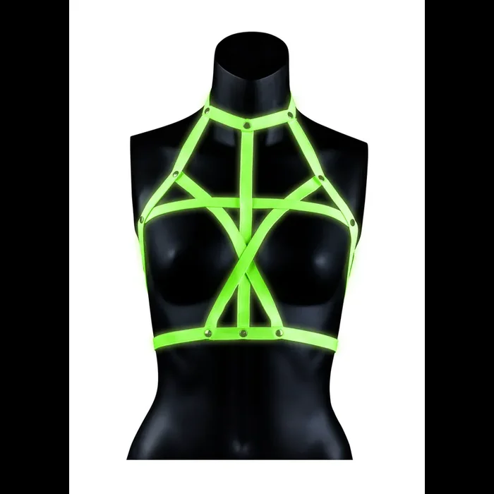 Bra Harness – Glow in the Dark – S/M