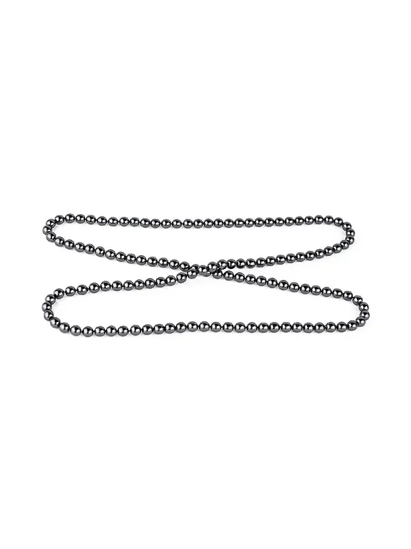 Bracli Atame Perlenkette, schwarz