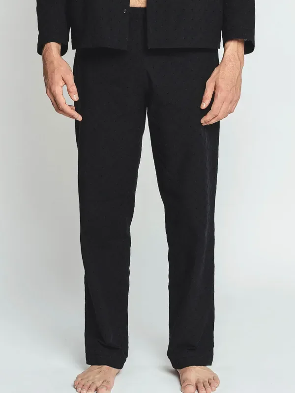 Bracq Paco Pyjama-Hose, schwarz