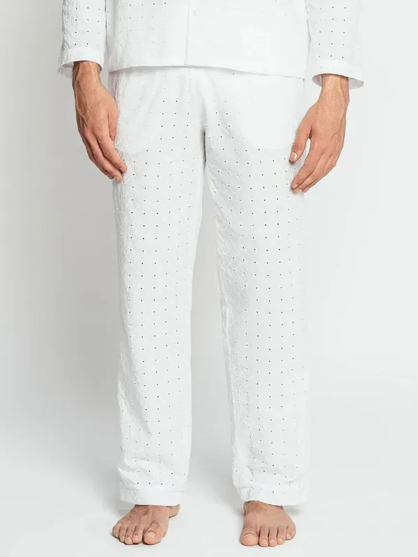 Bracq Paco Pyjama-Hose, weiß