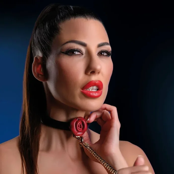BRIGADE MONDAINE Set Collier Laisse Wild Roses