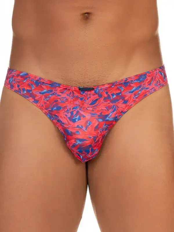 Bruno Banani Blooming Time String, pink/blau