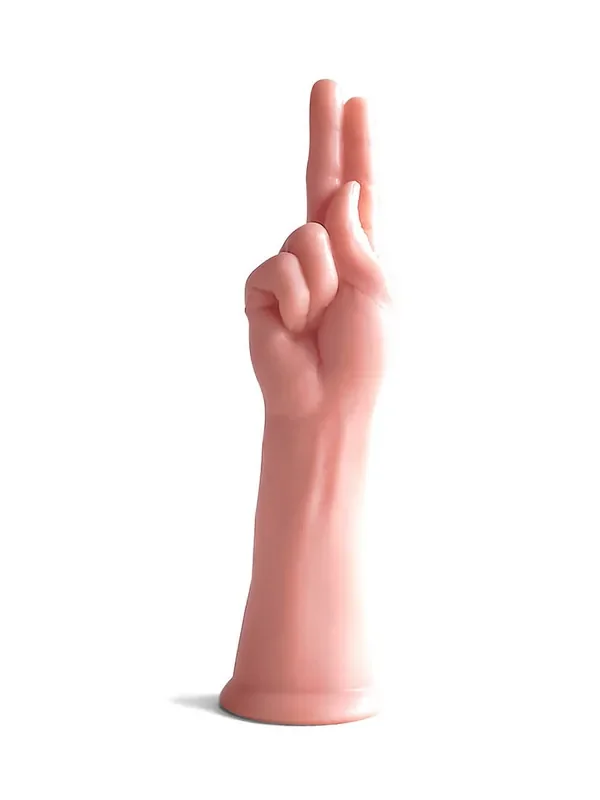 BRUTUS Handsome 2 Fingers Dildo, haut