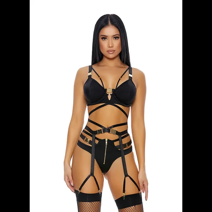 Buckle Up – Lingerie Set – L
