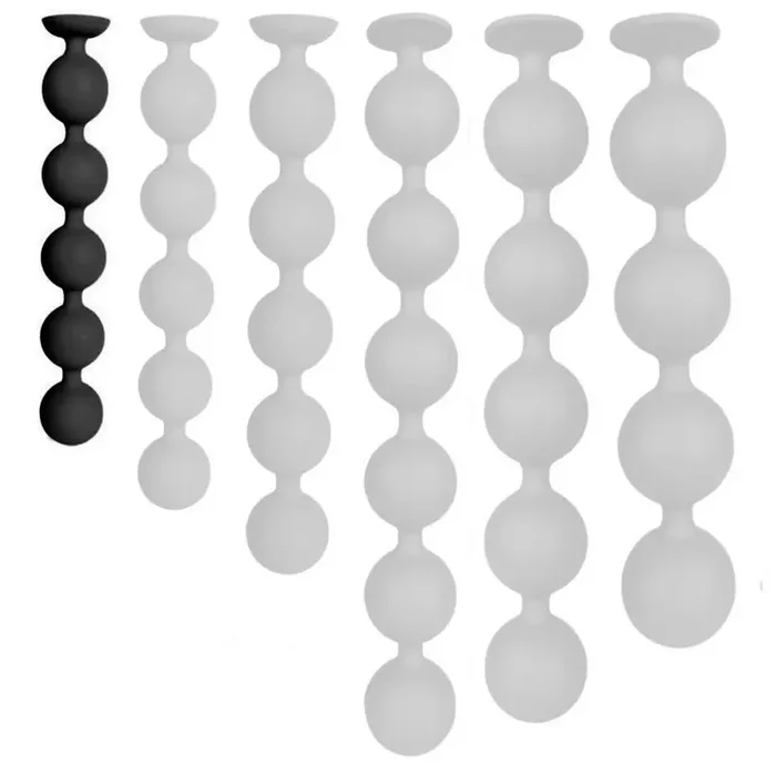 Bulby Butt Balls 25 x 4 cm Schwarz
