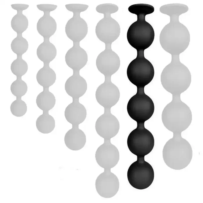 Bulby Butt XXL Kugeln 49 x 7,7 cm Schwarz