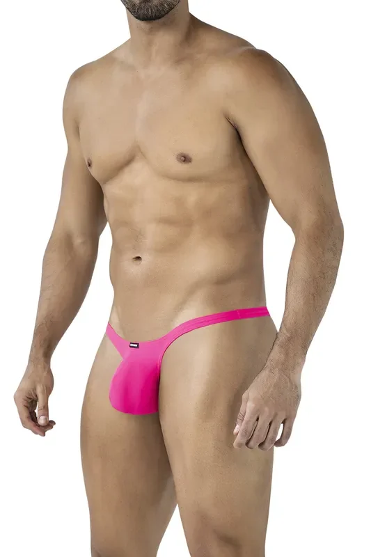Bulge-String aus weicher, blickdichter Mikrofaser – Pink
