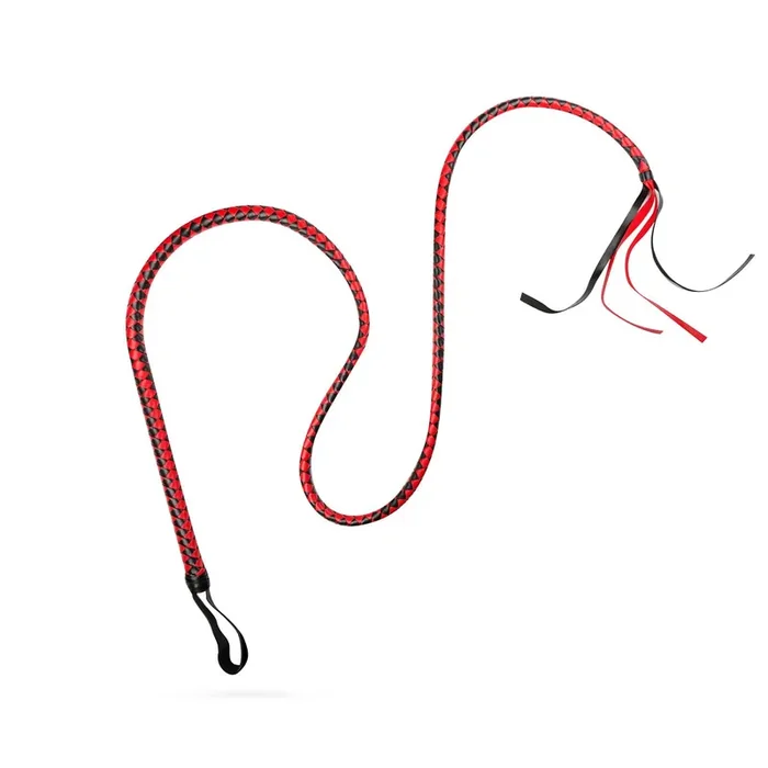 Bum Raider Peitsche – Schwarz/Rot