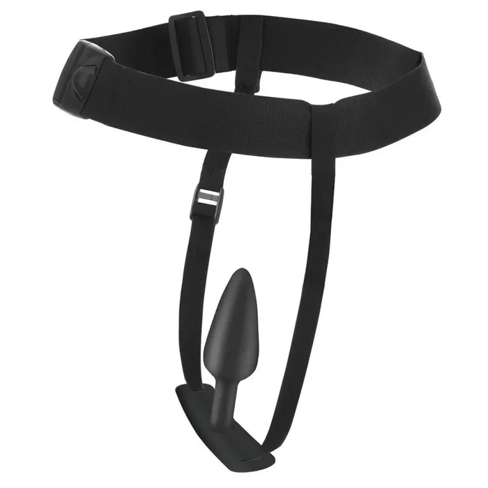 Bum-Tastic Analplugset mit Gurtzeug – Schwarz