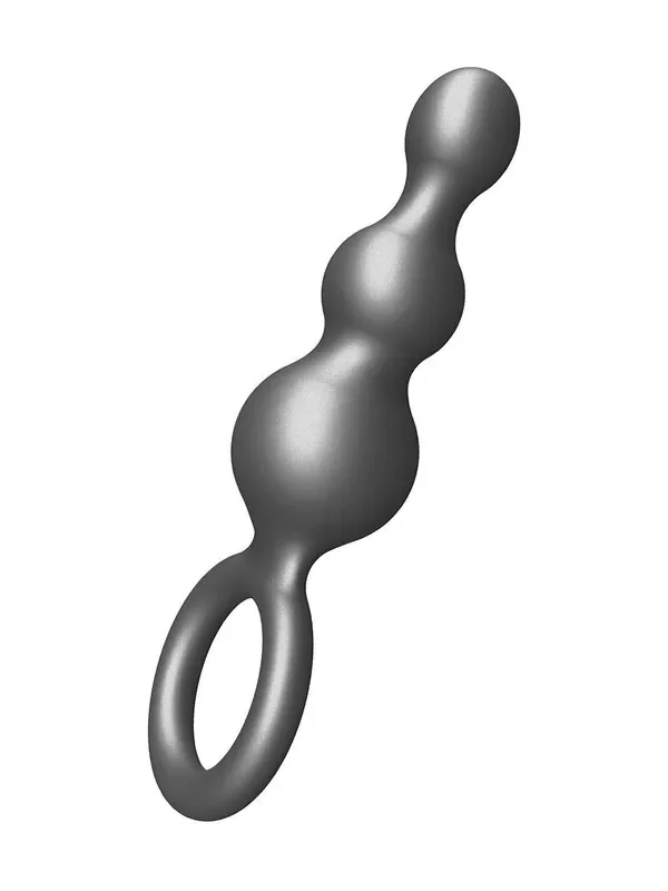 Buttocks The Stuffer 3-Balls Plug Analplug, metallic