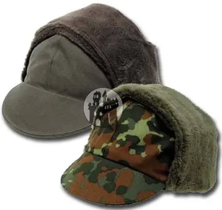 BW Wintermütze – Oliv oder Flecktarn