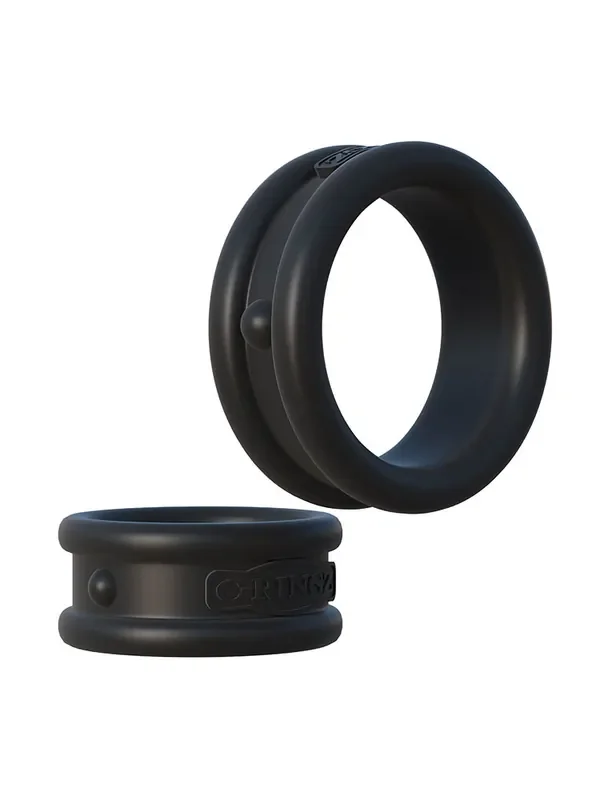 C-Ringz Max-Width Rings Penisringe-Set, schwarz