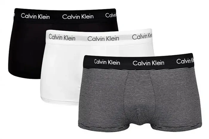 Calvin Klein 3er-Pack – Schwarz/Weiß/Grau