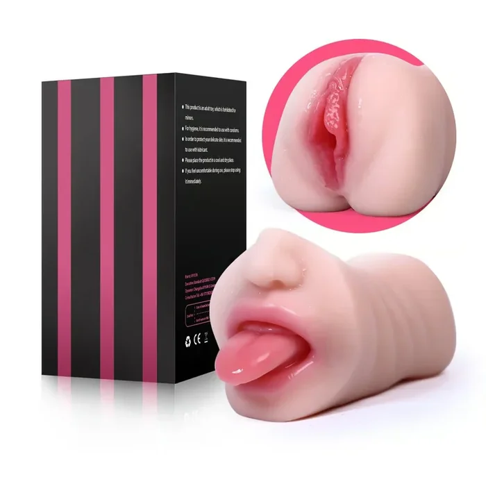 Cheap Pussy Mouth Dual Sex Toy