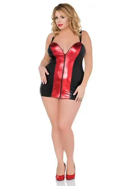 Chemise Z/5031 schwarz/rot