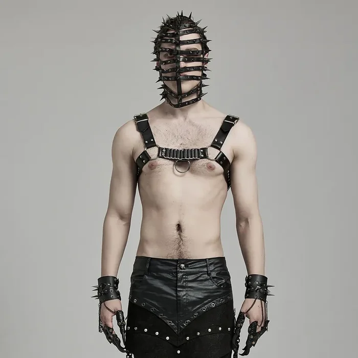 Chest Harness im Dark-Punk-Stil