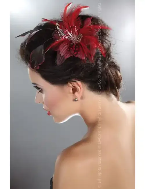 CLIP HAIR LC 12018 rot