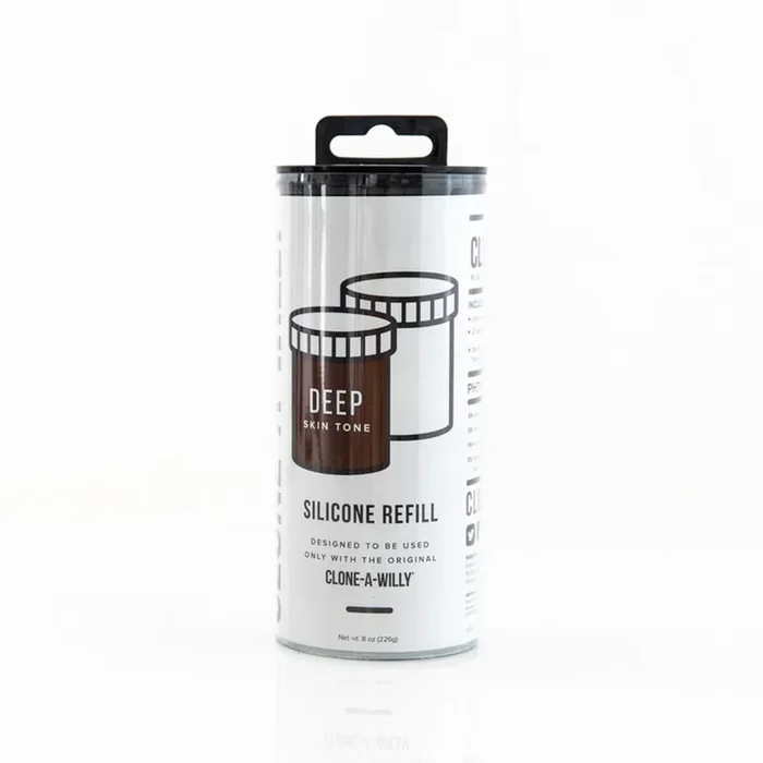Clone-A-Willy – Refill Deep Skin Tone Silicone