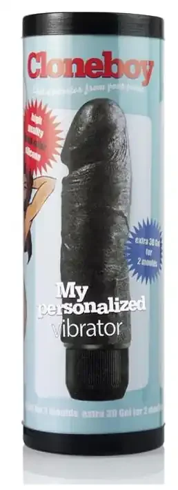 Cloneboy vibrierender Dildo Form schwarz