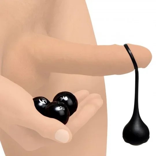 Cock Dangler mit Gewichten