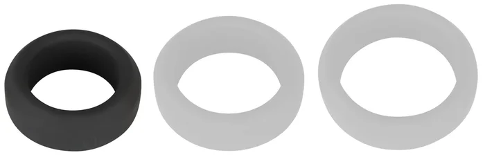 Cockring Velvet Ring S Schwarz 26mm