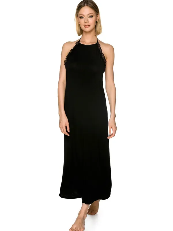 Coemi Cami 232G105 Nachtkleid, schwarz