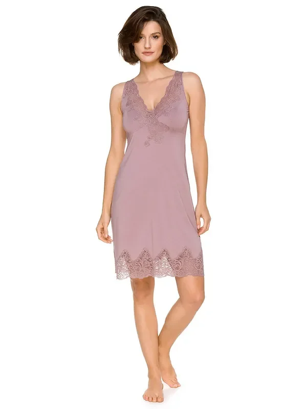 COEMI Caren Negligé kurz, dusty pink