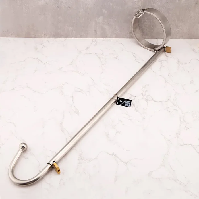 Collar to Anal Hook – Forced bondage