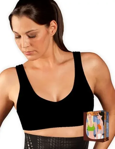 Comfort Bra – Sport BH schwarz, weiß oder hautfarben