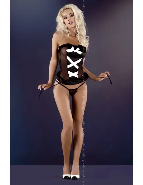 Corset Dominique schwarz