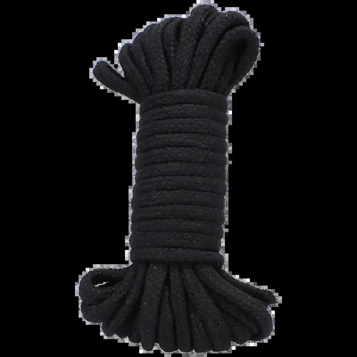 Cotton Rope – 32 ft – Black