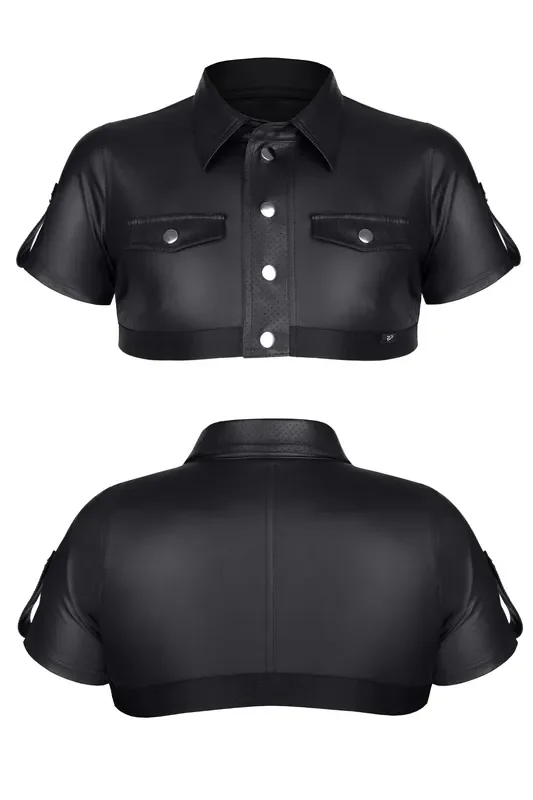 CropTop im MilitärStil