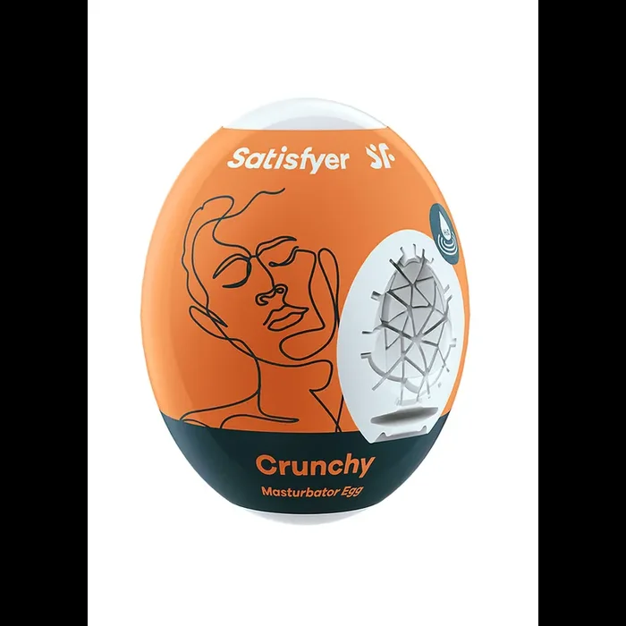 Crunchy – Masturbator Egg – Orange