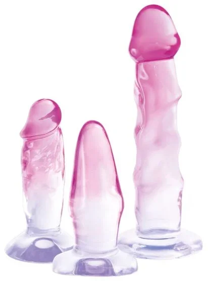 Crystal Clear Anal Training Set Pink