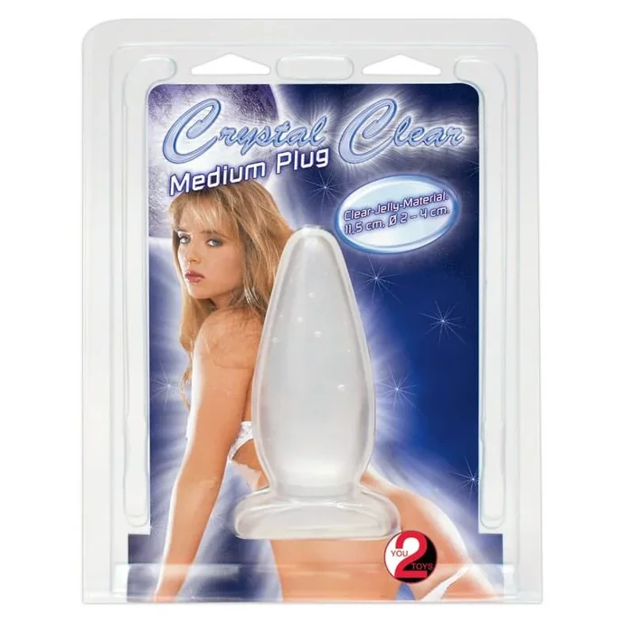 Crystal Clear Plug Medium