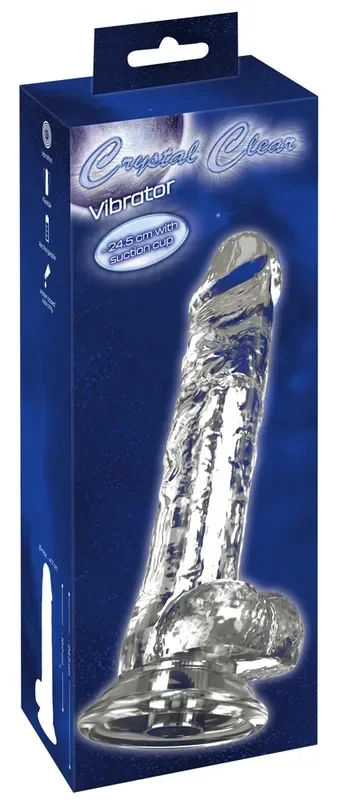 Crystal Clear Vibrator 24 5cm