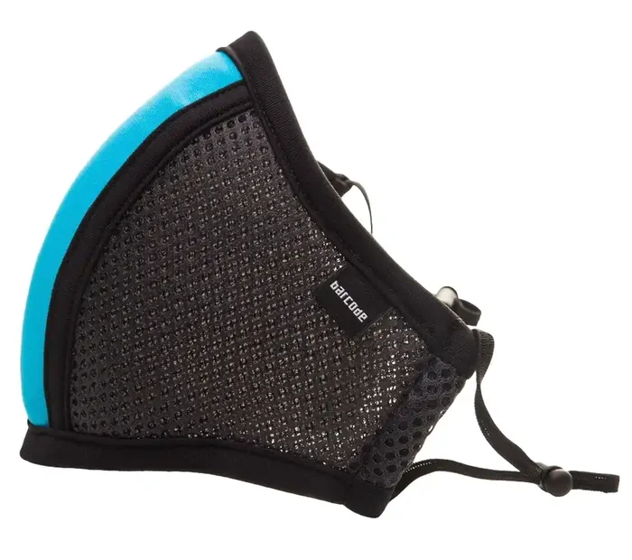 D12 LIEUTENANT SKYLE Maske Grau und Blau