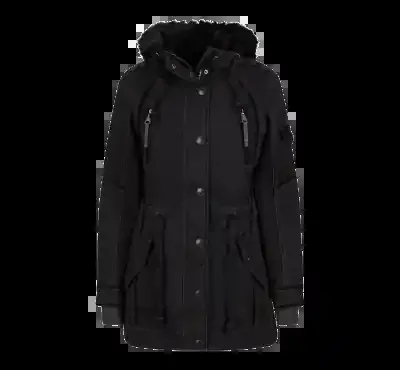 Damen-Winterparka mit gefütterter Kapuze