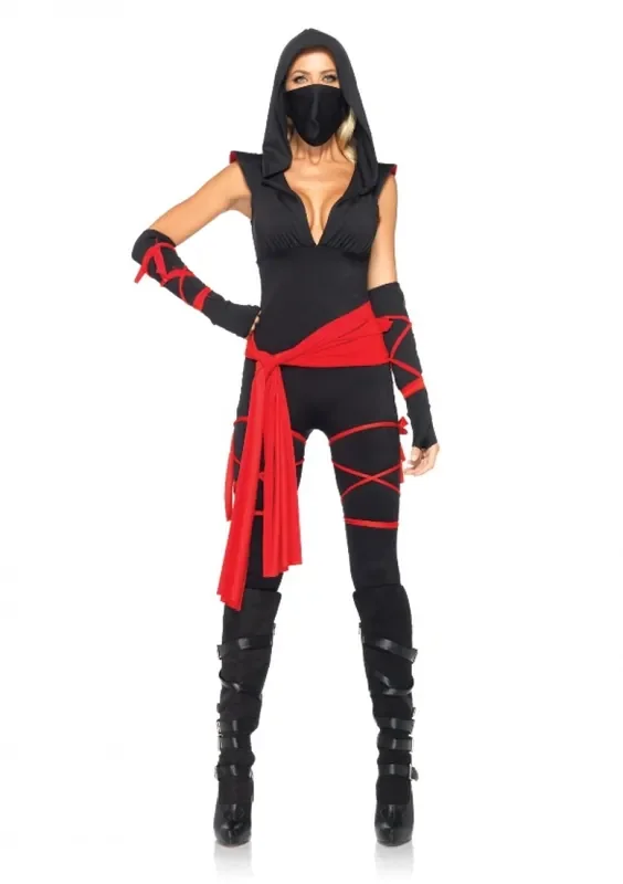 Deadly Ninja – Kostüm Set 5TLG. (Grösse L)