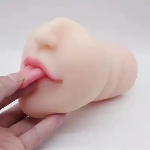Deep Throat Masturbator (Farbe Hellbraun)