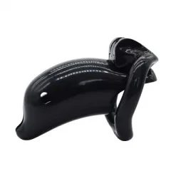Delfin Keuschheitskäfig (Farbe: Schwarz)