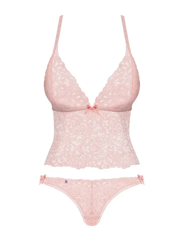 Delicanta Lace 2-teiliges BH-Set – Pink