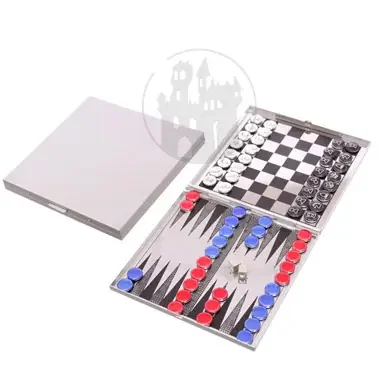 Deluxe Reisespiel Schach & Backgammon